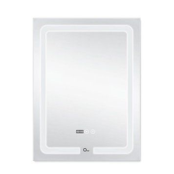 Дзеркало QT Mideya 80*60 настінне прямокутне з антизапотіванням, LED, DC-F937 30 640 фото