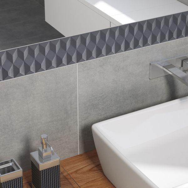 Керамограніт Cersanit DREAMING DARK GREY 29.8*29.8