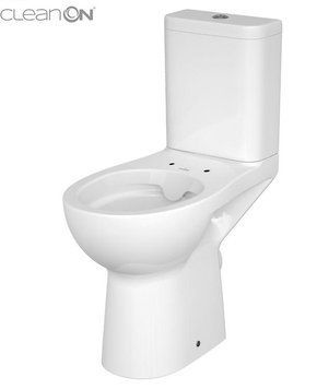 Компакт Ц ETIUDA 593 для інвалідів Clean On 011 гор. злив/нижн.під. БЕЗ КРИШКИ 70914 фото