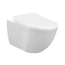 Унітаз CREАVIT Elegant Rim-Off підвіс. безобід. EG321.00100+криш.duroplast soft-close КС 5030.00 57611 фото