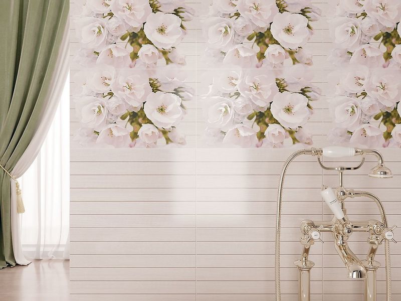 Плитка Cersanit Carmel Floral Motifs 25*40 для стін