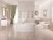 Плитка Cersanit Carmel Inserto Flower 25*40 для стін