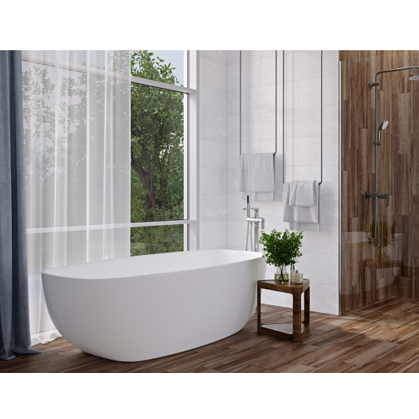 Плитка Cersanit MARVIS LIGHT GREY GLOSSY 25*40 для стін
