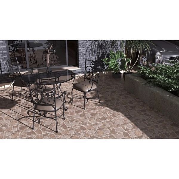 Керамограніт  Atem Cortile коричневий 40*40