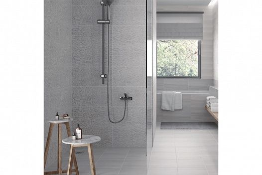 Плитка керамічна Grey Shades Light grey 1 29,7*60/1,25*7*0,1786/40